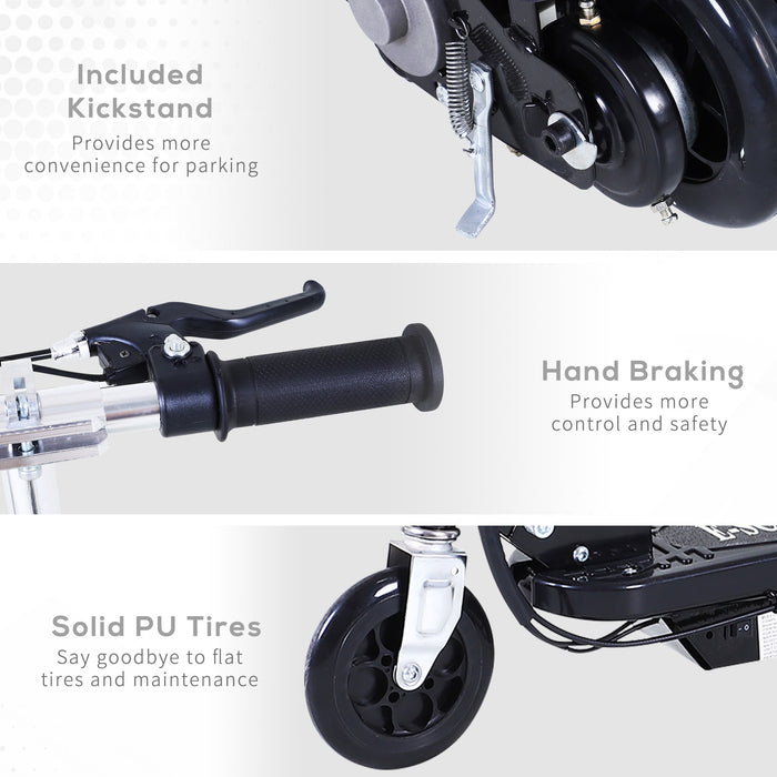 Kids Electric Scooter - 120W Motorized Outdoor Ride-On Toy with Dual 12V Batteries - Perfect for Young Riders Seeking Fun and Adventure