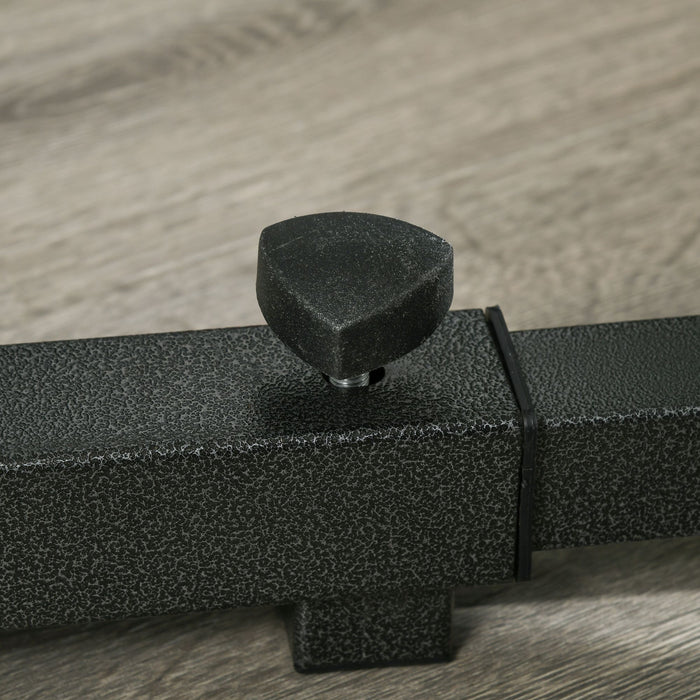 Heavy Duty Adjustable Barbell Rack - Squat & Dip Station Power Stand with Multifunctional Weight Lifting Capabilities - Ideal for Home Gym Strength Training