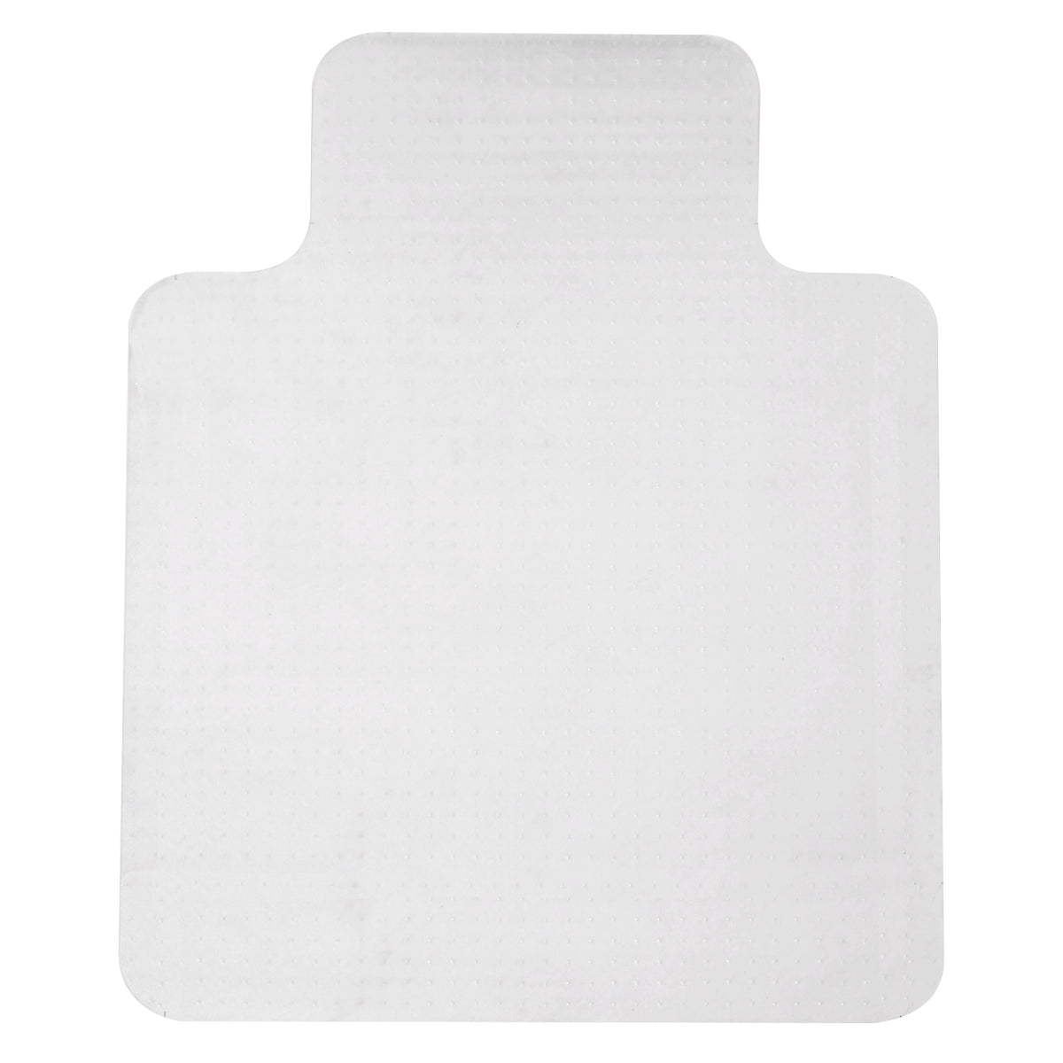 Clear Office Chair Mat with Gripper Spikes - Non-Slip, Frosted Lipped Carpet Protector - Ideal for Home and Office Use to Protect Floors