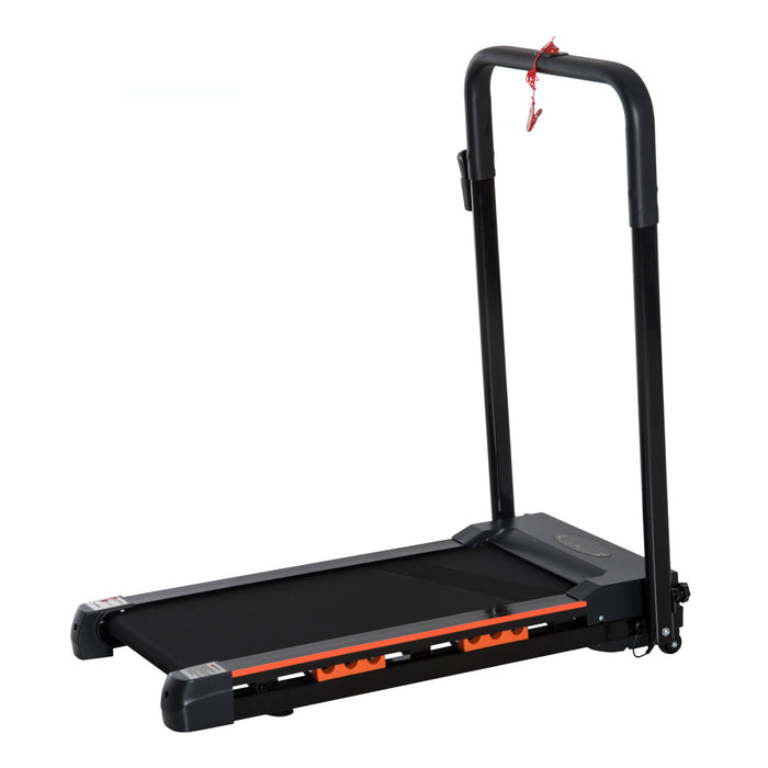 Compact Folding Electric Treadmill - 0.5 HP Motor, 1-6 km/h Adjustable Speed, Indoor Exercise & Walking Machine with Remote Control - Perfect for Home Gym Fitness Routine