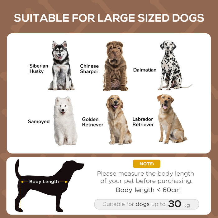 Portable Dog & Cat Carrier - Soft-Sided Pet Travel Crate with Plush Cushion, 70x51x50 cm - Ideal for Cats and Small Dogs Transport & Comfort
