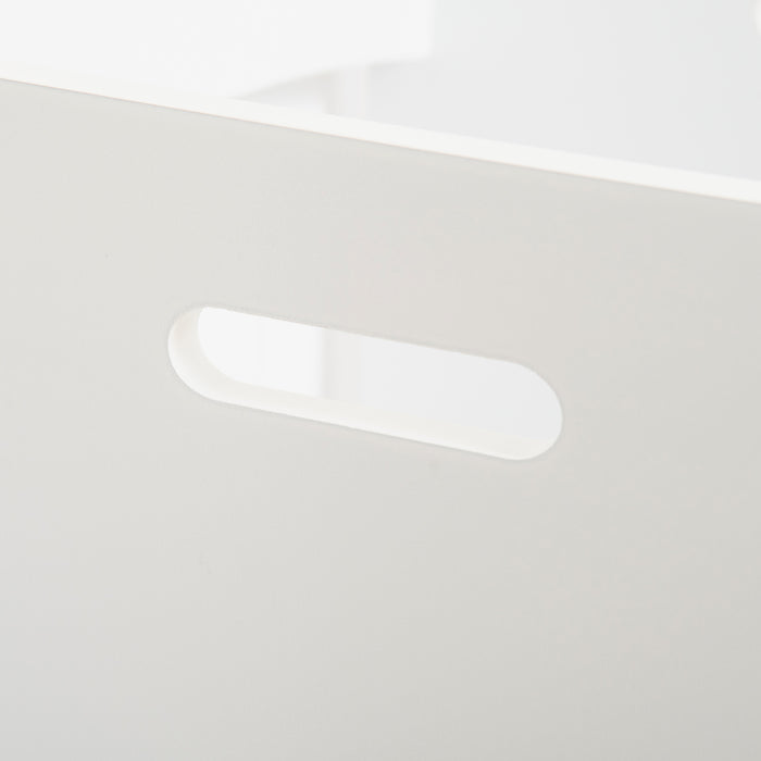 Adjustable Kids Step Stool - Toddler Kitchen Helper Tower with Standing Platform - Safe Cooking Access for Children Counter Height White