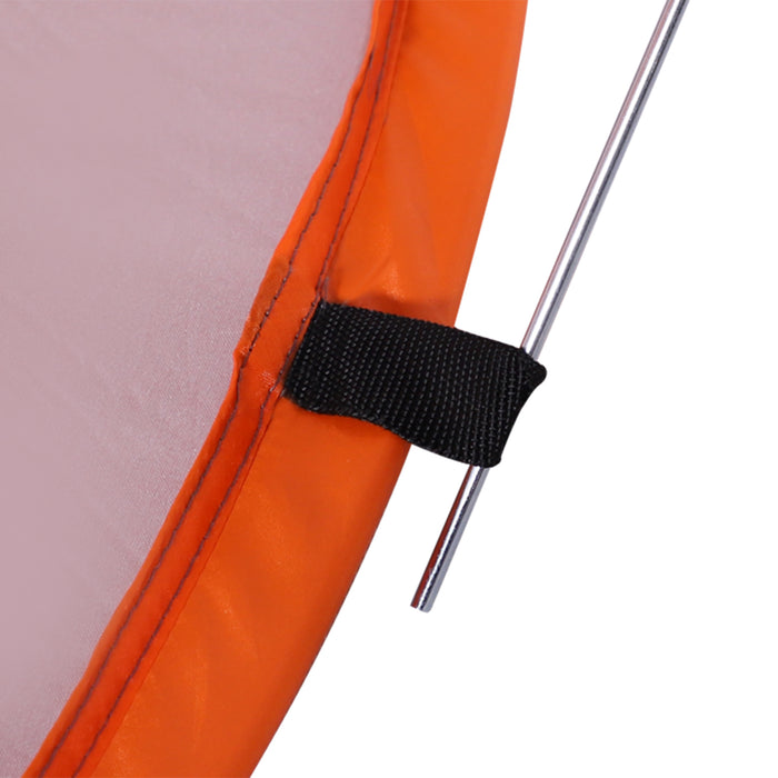 UV 30+ Protection Pop-Up Beach Tent for 1-2 People - Portable Automatic Sun Shelter for Hiking and Patio - Ideal for Outdoor Enthusiasts and Beachgoers, Vibrant Orange