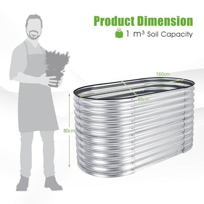 High Grow Straight - Elevated Planter Box Kit with Open Bottom Feature - Ideal for Garden Enthusiasts and Space Saving Planting Solutions