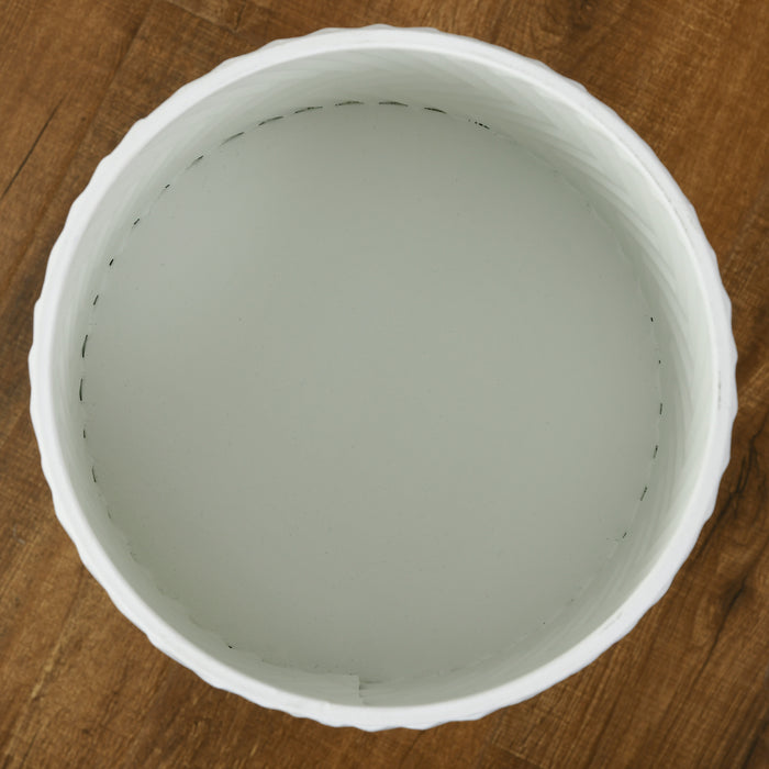 Metal Plant Stand Duo with Elevated Legs - Round Decorative Planter Holders for Indoor Greenery - Enhances Living Room and Bedroom Decor