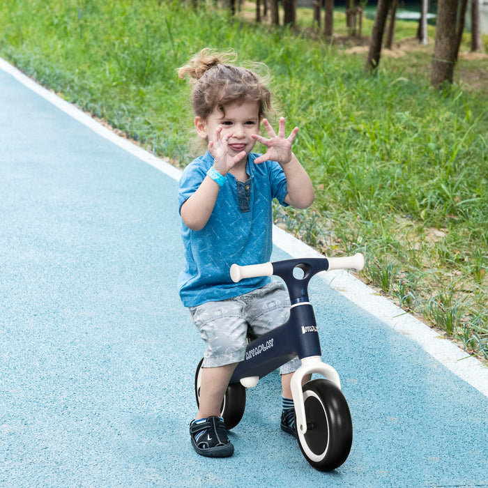 Toddler Balance Bike with Height-Adjustable Seat - Durable Training Bicycle for 1.5 to 3-Year-Olds - Perfect First Bike for Building Coordination and Confidence in Young Children - Blue