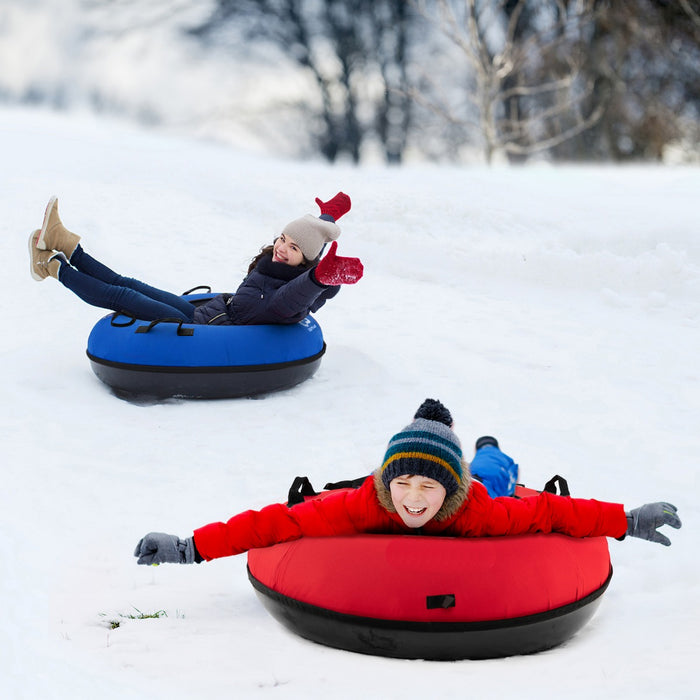 Heavy-Duty Snow Tube - Comfortable Seat Cushion, Durable Design for Children and Adults - Ideal for Winter Fun and Snow Activities
