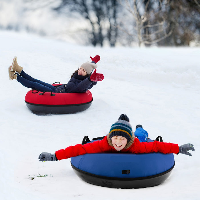 Heavy-Duty Snow Tube - Comfortable Seat Cushion, Durable Design for Children and Adults - Ideal for Winter Fun and Snow Activities