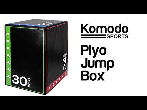 PlyoBoost High-Intensity Training Jump Box - Durable Steel Construction, Skid-Resistant Plyo Platform - Enhances Cardio, Agility, and Strength Training