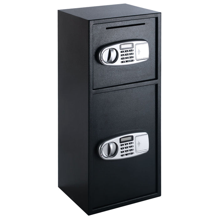 Steel Security Brand Model 101 - Depository Safe with 4 Keys and Keypad Lock - Ideal for Secure Storage of Cash and Valuables