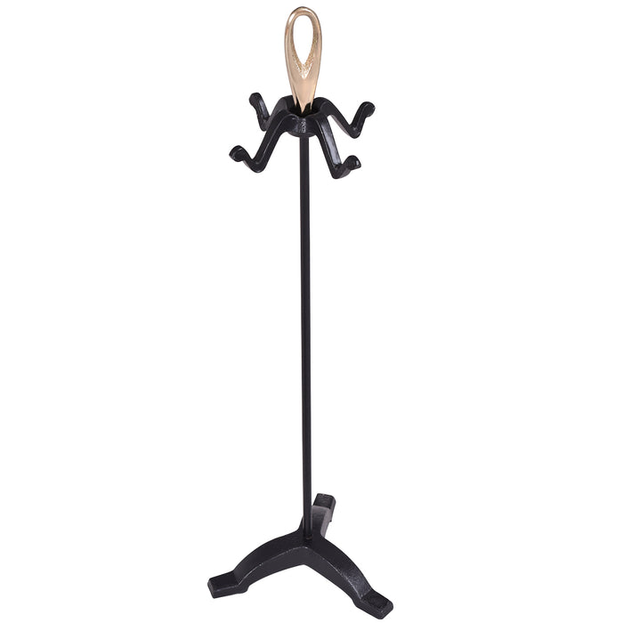 5 Pieces Fire Companion Set - High-Quality Fireplace Tools - Perfect Solution for Maintaining and Cleaning Fireplaces