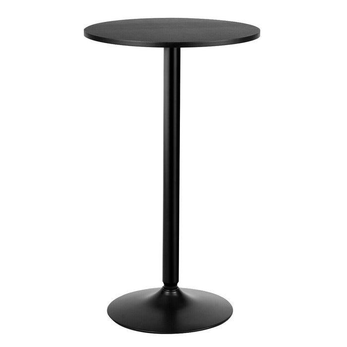 Modern Bar Table - Round Top Table for Living Room, Restaurant, and Bistro - Ideal for Modern Home and Commercial Spaces