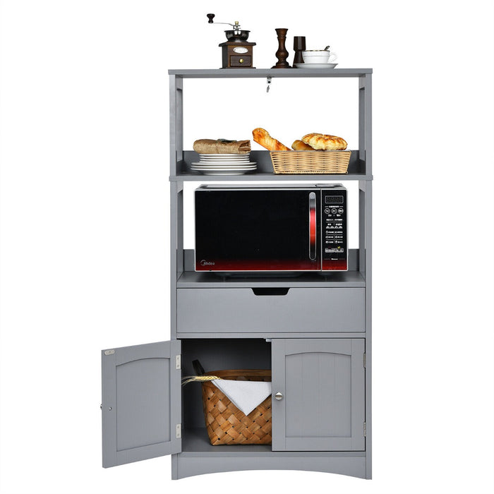 Multipurpose Storage Furniture - Bathroom Cabinet with Drawer - Ideal for Contemporary Bathroom Decor & Storage Solution