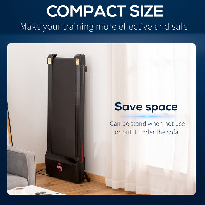 Walking Pad Treadmill - Compact Indoor Exercise Machine with Remote Control, 1-6km/h, for Home and Office Fitness - Ideal for Aerobic Training & Space-Saving Workouts