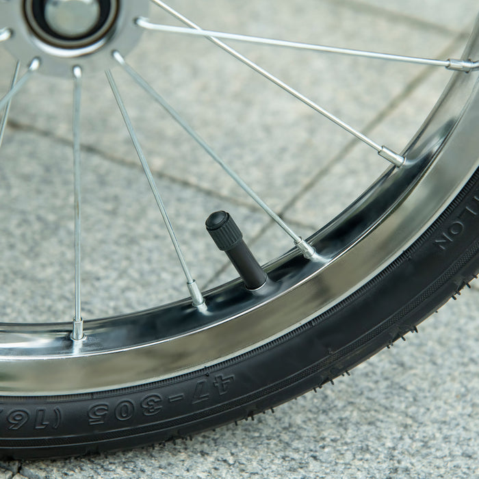 Foldable Pet Jogger Stroller - Medium & Small Dog Stroller with Adjustable Canopy and 3 Large Wheels, Grey - Convenient Cat Pram for Outdoor Activities