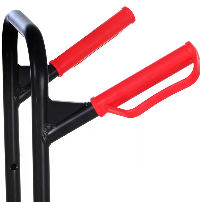 Heavy-Duty Steel Climbing Trolley - 6-Wheel Hand Truck Cart, 150kg Load Capacity - Ideal for Moving Heavy Loads Upstairs