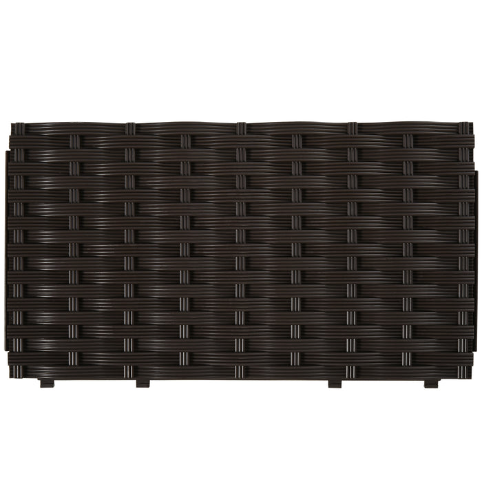 Elevated Garden Planter Box - Durable PP Patio Raised Bed for Flowers and Vegetables - Ideal for Outdoor Container Gardening
