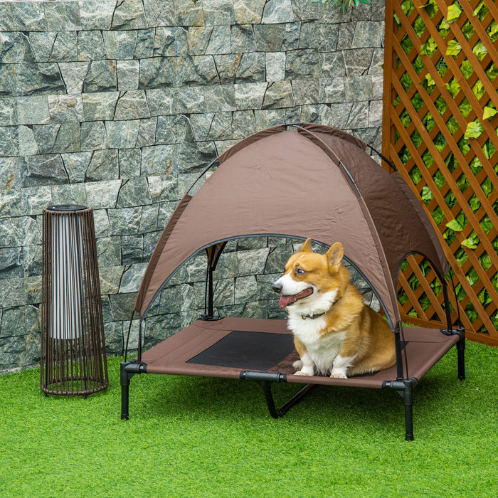 Portable Dog & Cat Carrier - Soft-Sided Pet Travel Crate with Plush Cushion, 70x51x50 cm - Ideal for Cats and Small Dogs Transport & Comfort