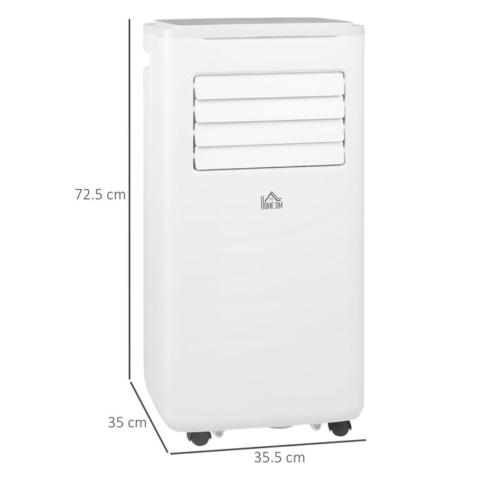 9000 BTU Portable Air Conditioner - WiFi-Enabled Smart Cooling Dehumidifier Fan with LED Display - Ideal for Rooms up to 20m² with Remote Control