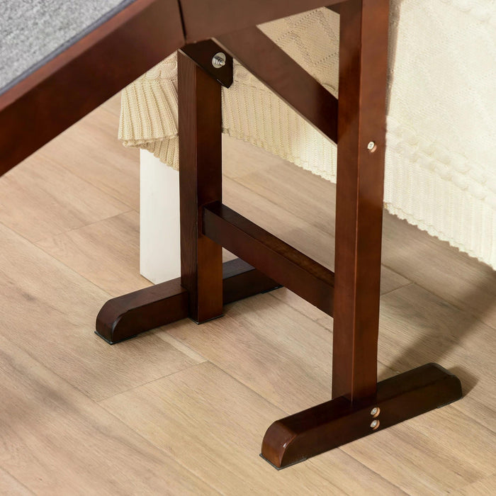 PetSafe Gentle Rise Dog Ramp - Non-Slip Carpeted Incline with Durable Pine Frame, 188 x 40.5 x 63.5 cm, in Brown and Grey - Ideal for Older or Mobility-Impaired Pets