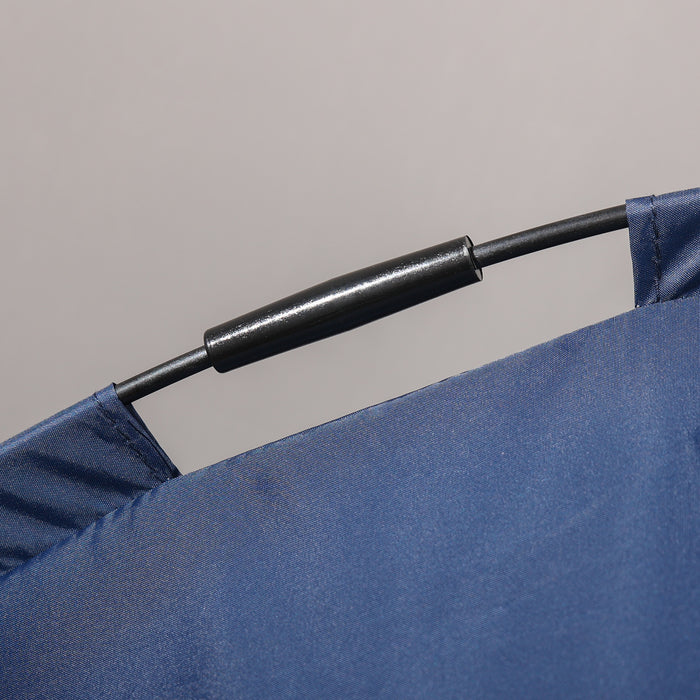 Elevated Pet Cot with Canopy - Waterproof Raised Dog Bed with UV Protection, Breathable Mesh Design - Perfect Outdoor Lounger for Medium Dogs