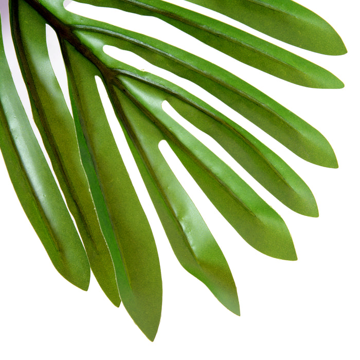 Artificial Palm Tree - 150cm Decorative Faux Greenery with Lush Leaves - Tropical Ambience for Home or Office Decor