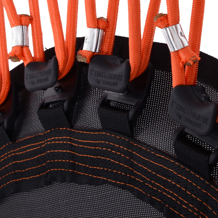 Mini Round Trampoline - Aerobic Bungee Rebounder for Fitness Jumps - Perfect Home Exercise Equipment for Adults & Kids