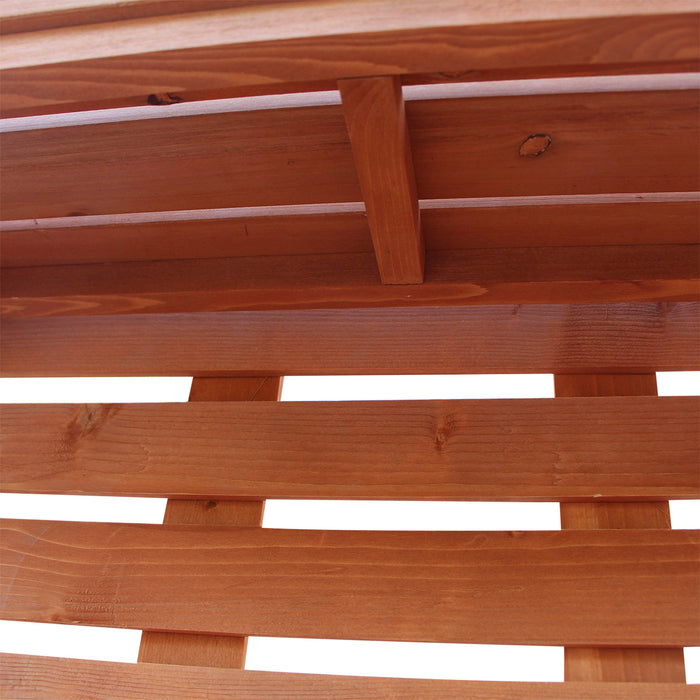 Solid Wood 3-Tier Planter Stand - Ladder Shelf Design for Herbs, Flowers, and Plants - Space-Saving Outdoor Storage Organizer