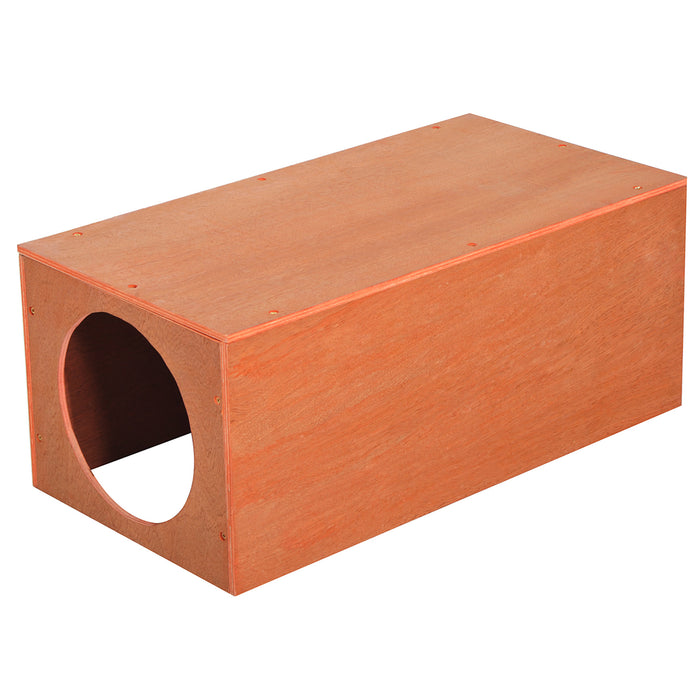 Garden Kitty Box - Indoor/Outdoor Waterproof Cat Tunnel Shelter & Rabbit Hutch - Ideal Home for Playful Pets & Small Animals
