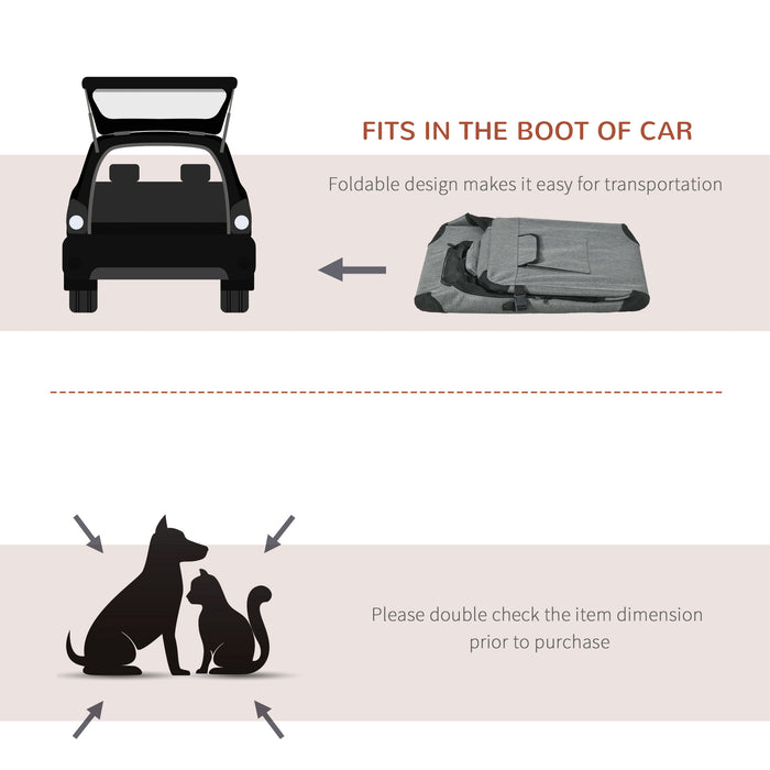 Oxford Folding Pet Carrier Bag - 70cm Durable and Portable - Ideal for Cats and Small Dogs Transport and Travel