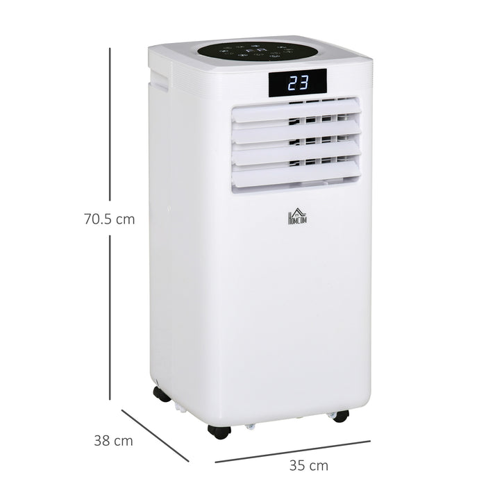 10000 BTU Portable Air Conditioner - Cooling, Dehumidifying, Ventilating AC with Remote Control & LED Display - Ideal for Bedroom Comfort & Climate Control