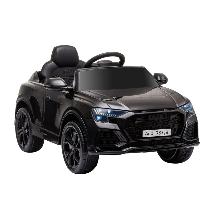 Audi RS Q8 6V Electric Ride-On Car for Kids - Battery-Powered with Music, Lights, and Parental Remote Control - Interactive Toy Vehicle for Children