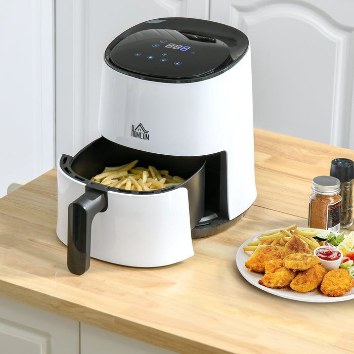 1300W 2.5L Air Fryer Oven with Digital Display - Fast Cooking, Rapid Air Circulation, Precise Temperature Control, and Timer - Healthy Meals for Modern Kitchens