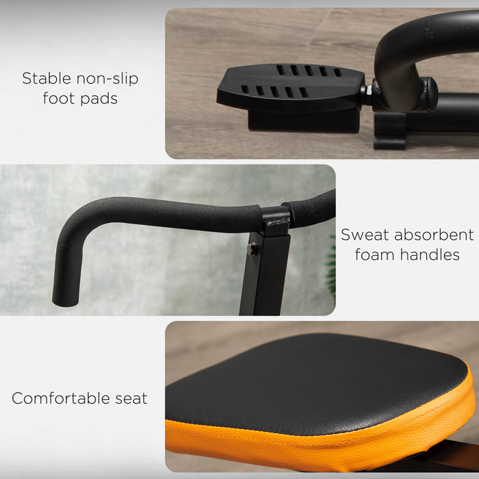 Whole Body Exercise Machine with Adjustable Seat - Full Body Workouts for Home Fitness - Ideal for Cardio and Strength Training