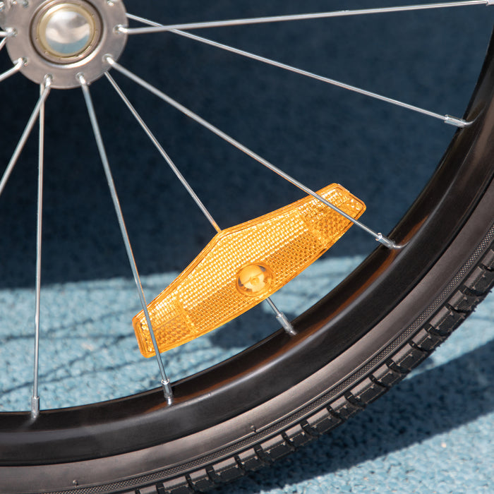 2 in 1 Dog Bike Trailer and Stroller - Large Capacity Pet Carriage with Quick-Release 20-inch Wheels and Hitch - Travel-Friendly Trolley for Pet Adventures, Red