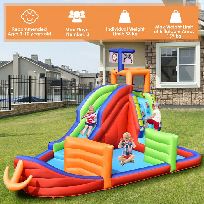 Pirate Play - Inflatable Kids Water Slide with Splash Pool - Ideal Fun for Children on Hot Days