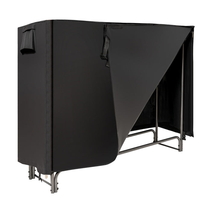 Log Rack 123 cm - Firewood Storage Solution - Ideal for Compact and Organized Log Keeping