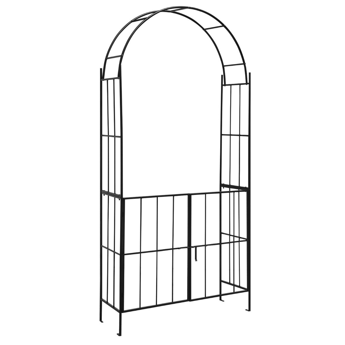 Heavy-Duty 230CM Tall Metal Arbour Archway - Ideal for Climbing Plant Rose Vine - Specially Designed for Garden Enthusiasts