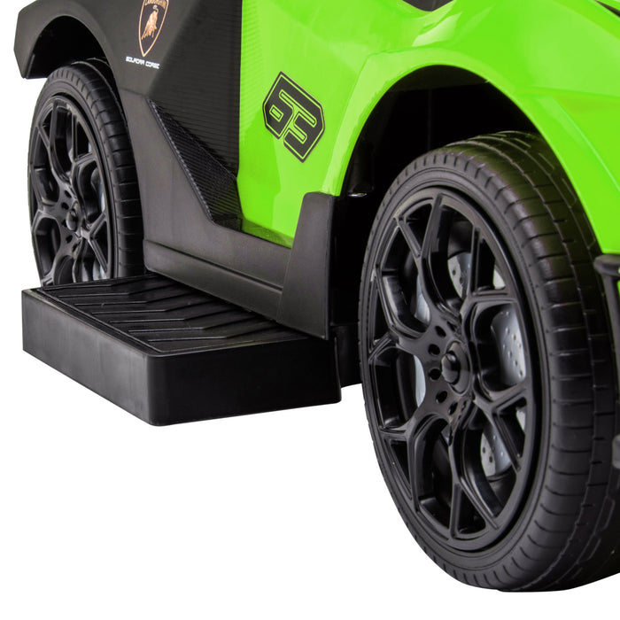 Essenza SCV12 - 2-in-1 Push and Ride Baby Car with Horn and Engine Sounds - Fun Toddler Mobility and Play Vehicle, Green