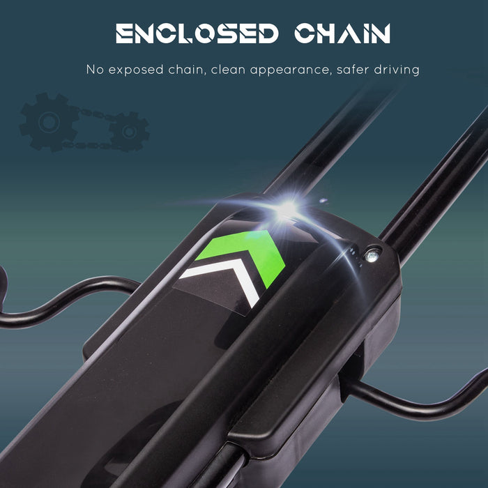 Kids Pedal Go-Kart Racer - Adjustable Seat & Inflatable Rubber Tires with Handbrake - Outdoor Racing Adventure for Ages 5-12, White