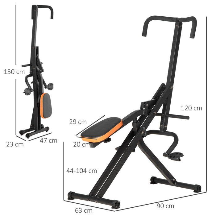 Whole Body Exercise Machine with Adjustable Seat - Full Body Workouts for Home Fitness - Ideal for Cardio and Strength Training