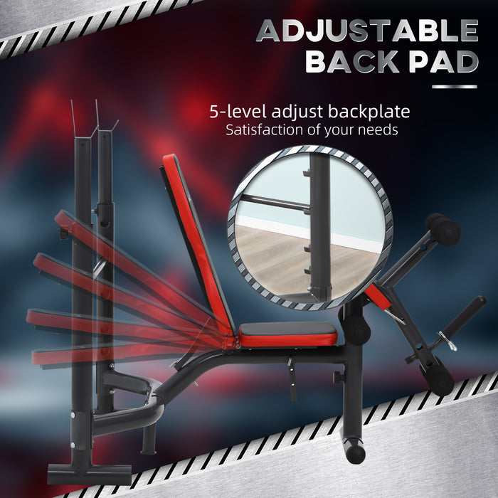 Multifunctional Weight Bench - Comprehensive Workout Station for Full Body Training - Ideal for Arms, Legs, and Abdominal Muscles Fitness Enthusiasts