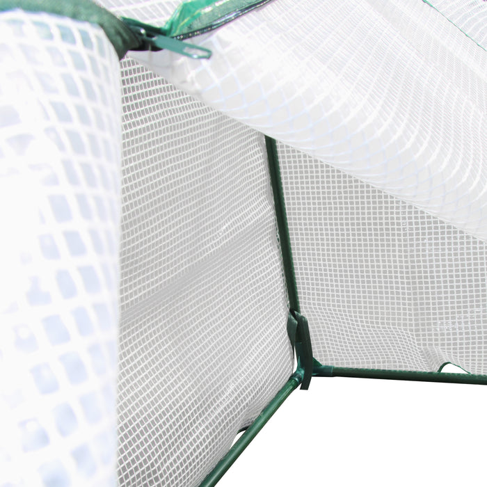 Portable Mini Greenhouse - Outdoor & Indoor Growhouse with Zipper Access, 120x45x70cm - Ideal for Plant Growth and Protection