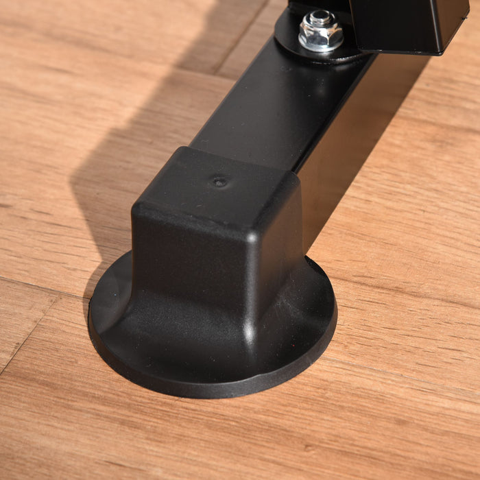 Multifunctional Adjustable Weight Bench - Leg Developer and Barbell Rack Included for Weightlifting and Strength Training - Ideal Home Gym Equipment for Fitness Enthusiasts