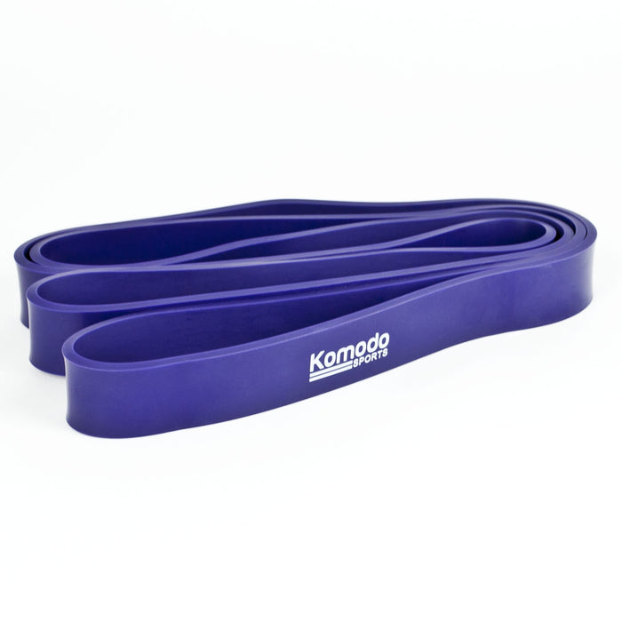 Purple 32mm Resistance Band - Heavy-Duty Stretching and Strength Training Tool - Ideal for Fitness Enthusiasts and Athletes