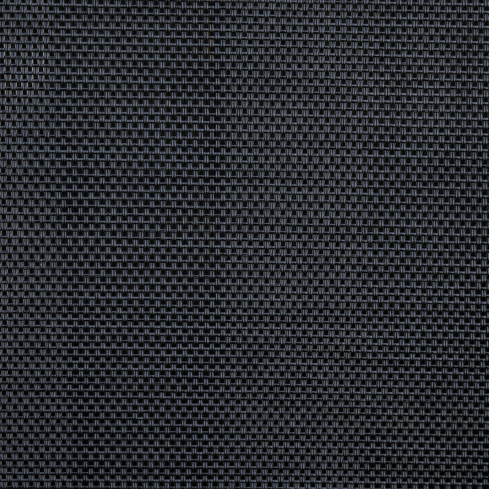 Outdoor Glider Bench - Mesh Seating with Curved Back and Armrests, Sturdy Steel Frame - Comfortable Garden Lounger, Dark Grey and Black