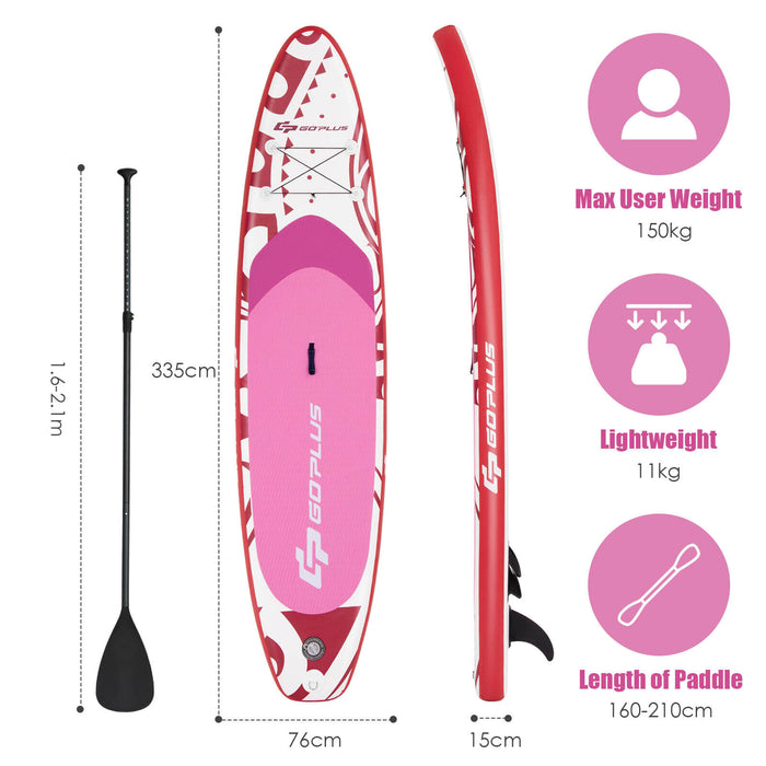 Inflatable Stand Up Paddle Board L - Complete with Accessories, Ideal for Various Skill Levels - Perfect for Water Sports Enthusiasts