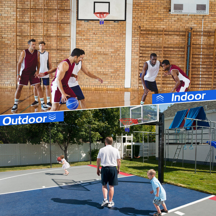 46cm Basketball Rim Replacement - Ideal for Kids and Adults - Solves Problem of Worn Out Hoops
