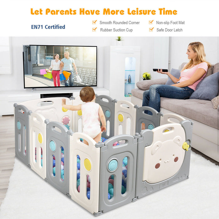 Parent's Pick Model 102 - Portable Large Panel Toddler Playpen - Perfect for Keeping Your Young One Safe and Engaged