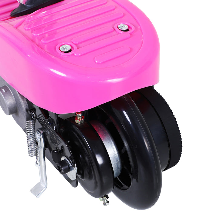 Kids' Electric Ride-On Scooter - 120W Motor, Dual 12V Batteries, Sports Design - Fun Outdoor Riding Toy for Children, Pink